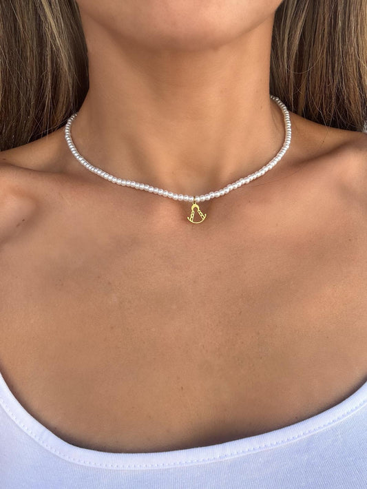 COLLAR PEARL - VIRGEN DEL ROCÍO