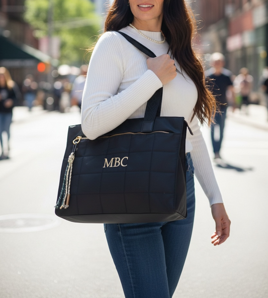 SHOPPER NYLON | NEGRO