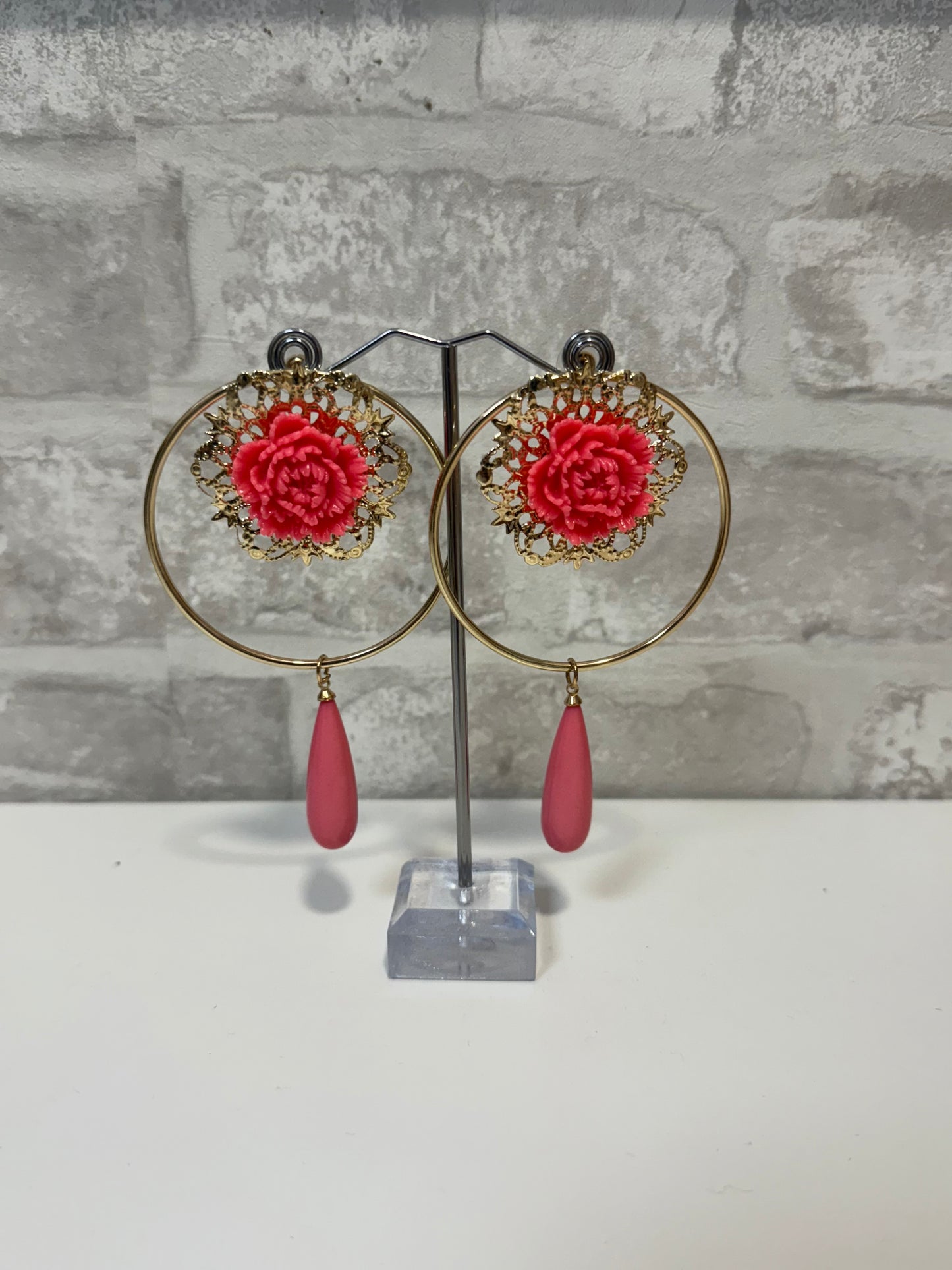 Pendientes flamenca