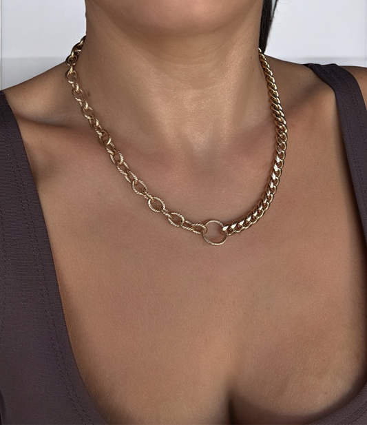COLLAR CADENA DÚO