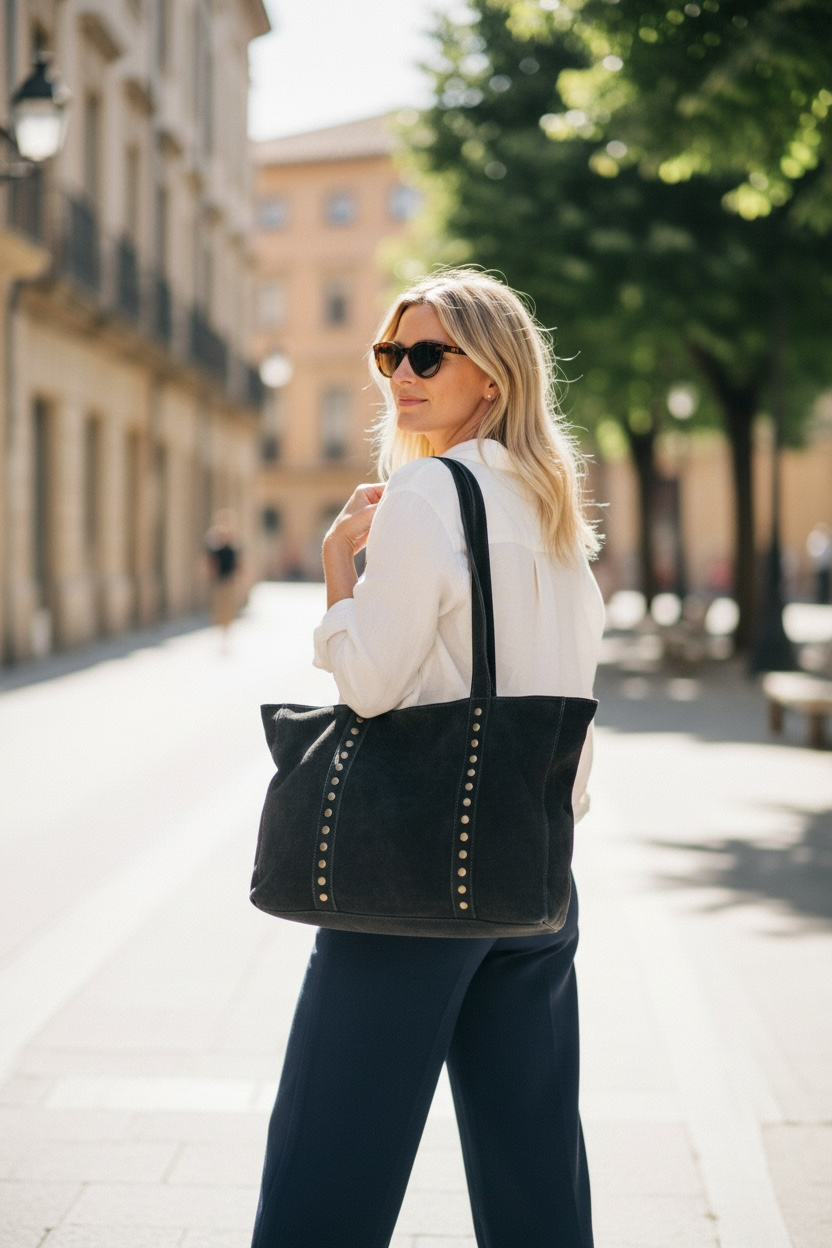 SHOPPER TACHAS | NEGRO