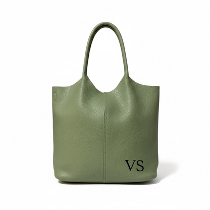 SACA TATIANA EFECTO PIEL | CAQUI