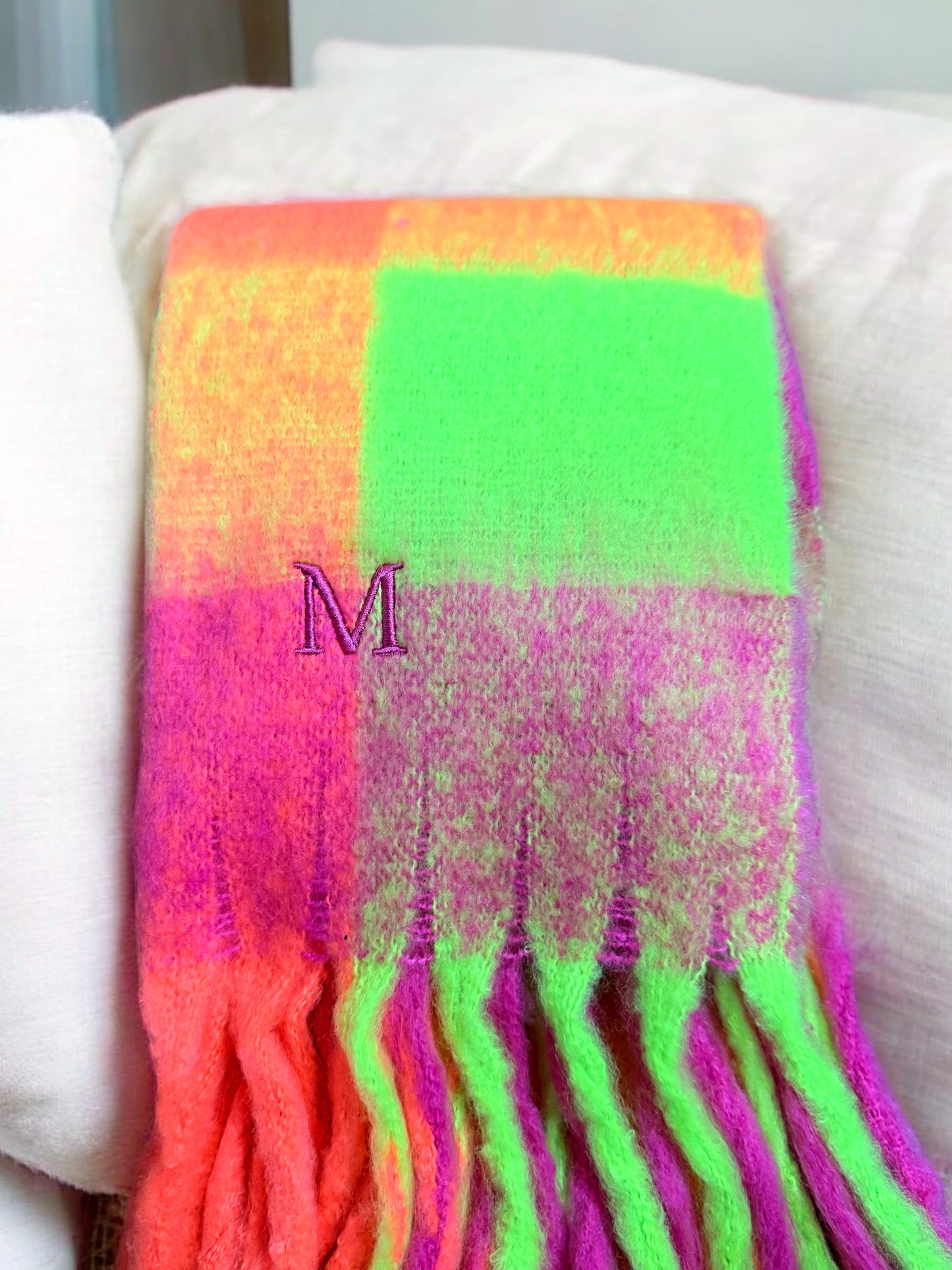 PASHMINA FLUOR PERSONALIZADA