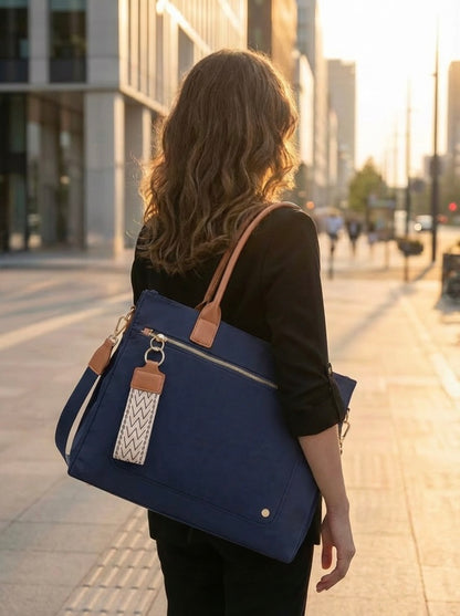 SHOPPER VALERIA | DARK BLUE