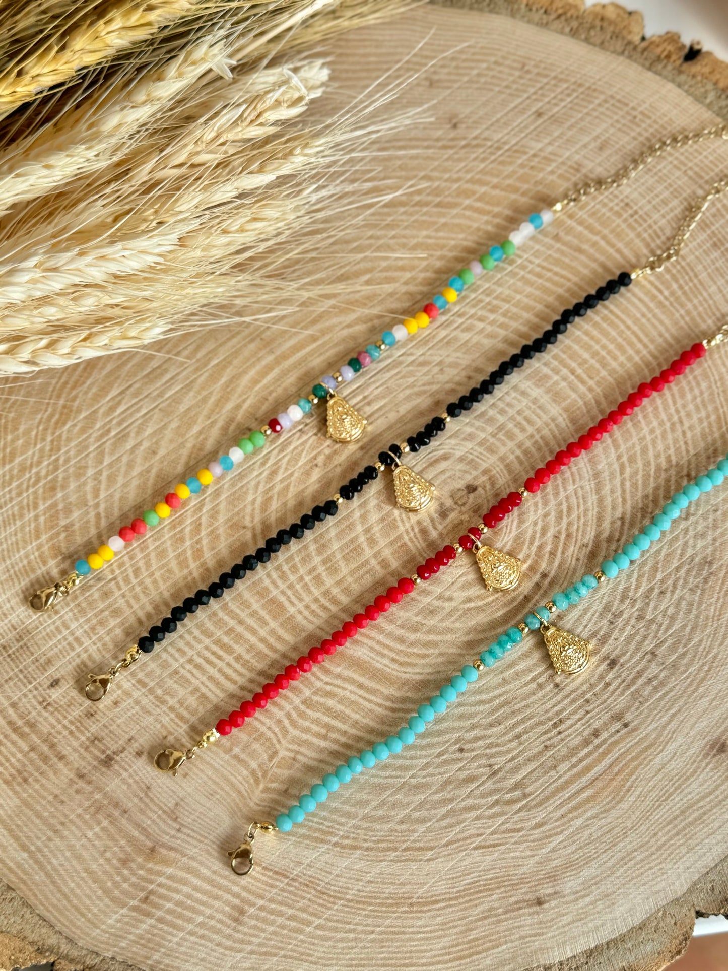 PULSERA PERLITAS - VIRGEN DEL ROCÍO