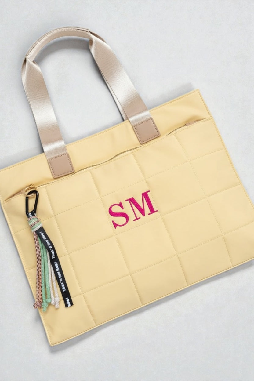 SHOPPER NYLON | AMARILLO PASTEL
