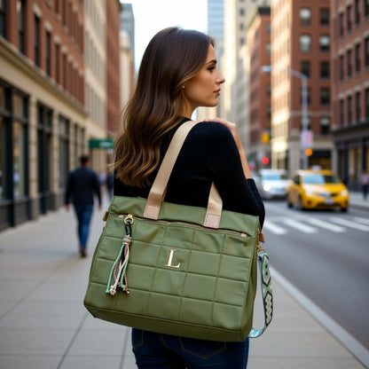 SHOPPER NYLON | GREEN