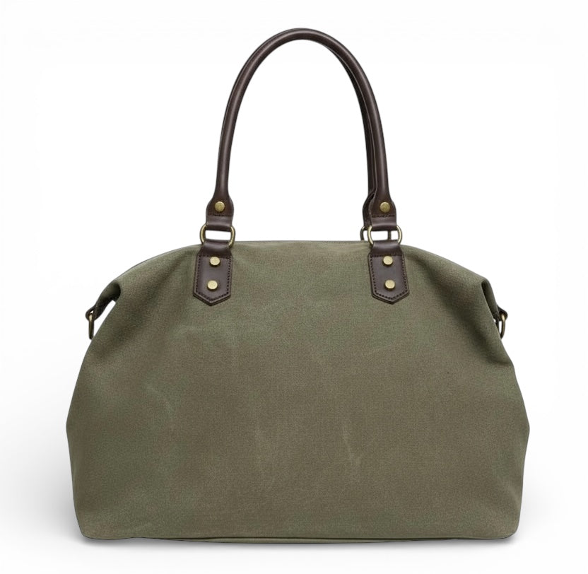 SHOPPER ROMA | VERDE CAQUI OSCURO