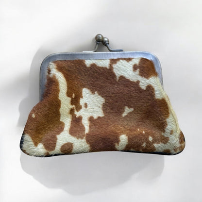 MONEDERO PIEL Y PELO GRANDE