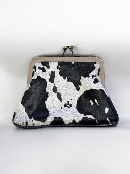 MONEDERO PIEL Y PELO GRANDE