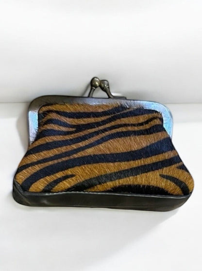 MONEDERO PIEL Y PELO GRANDE