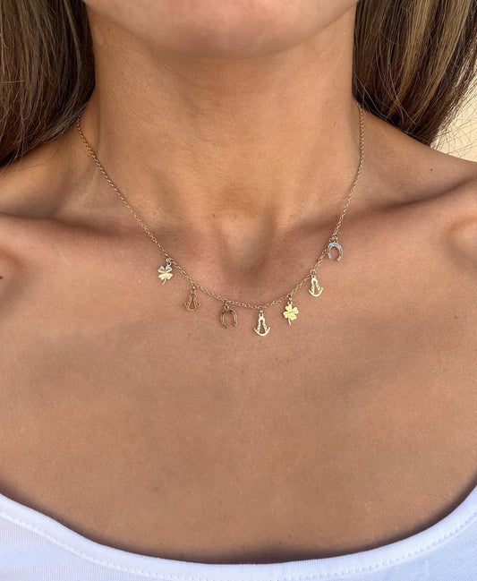 COLLAR LUCK - VIRGEN DEL ROCÍO